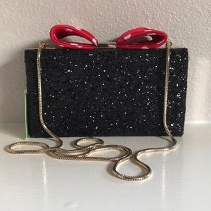 KATE SPADE minnie mouse bow clasp mini crossbody